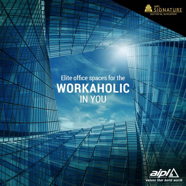 Elite office space for the workholic in you at AIPL Signature in Gurgaon Update